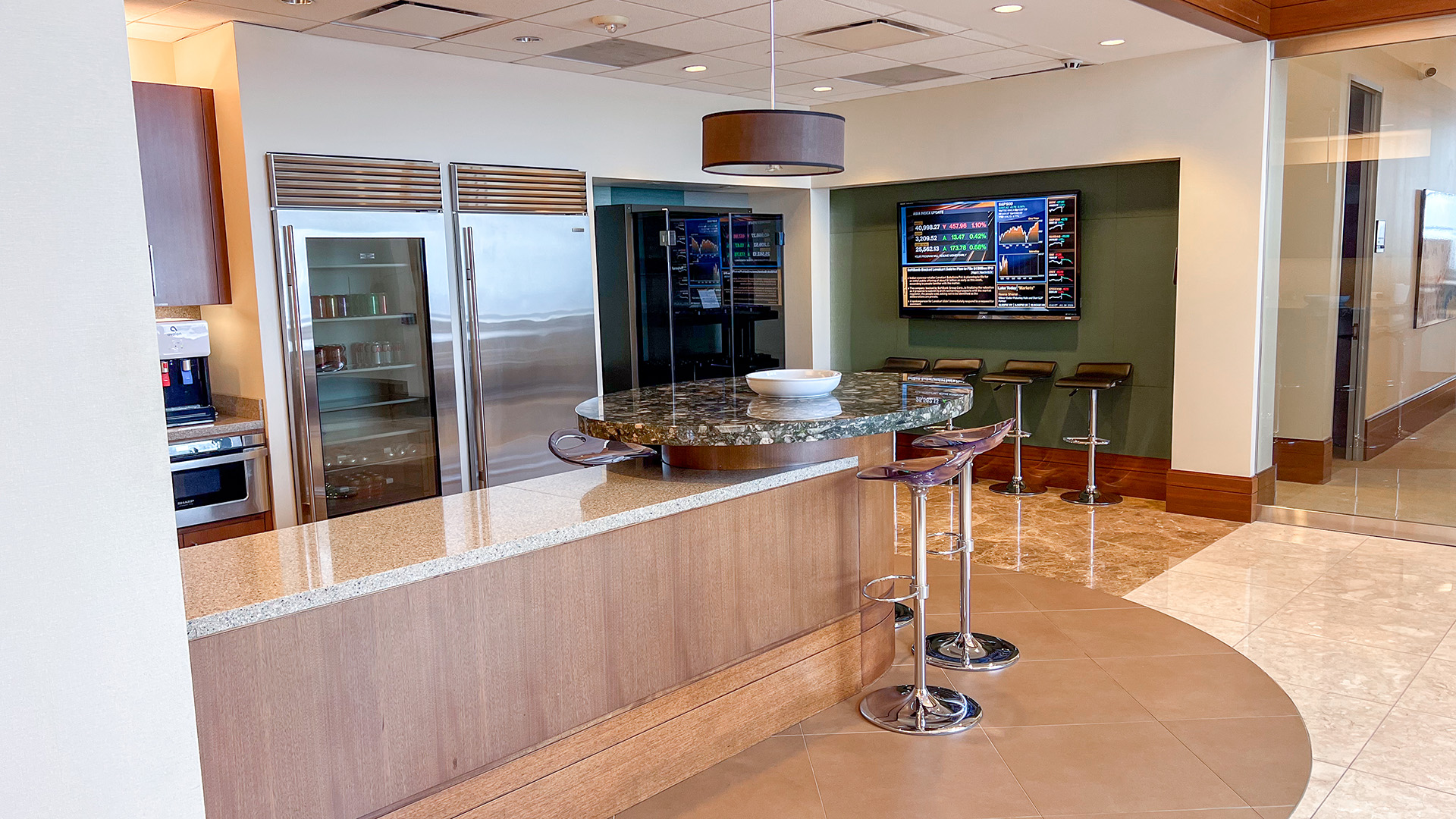 1000 Louisiana St Break Room Hero Photo