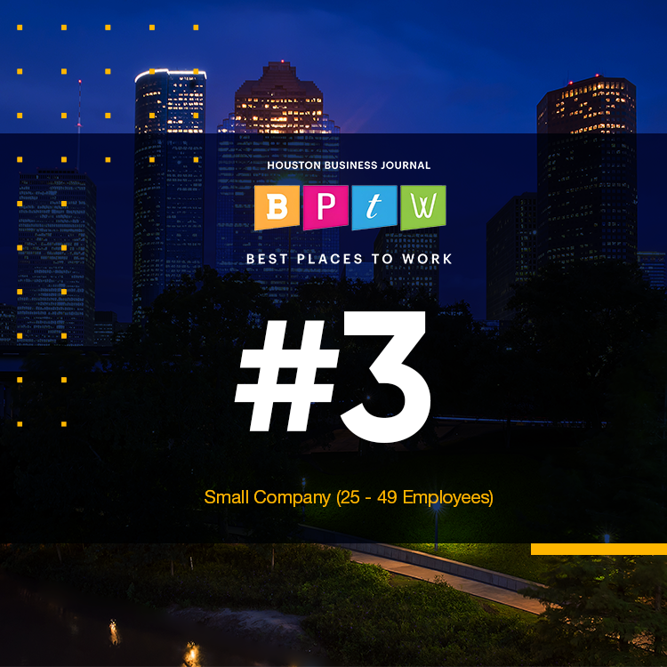 Best Places To Work Houston 2025 Graphic