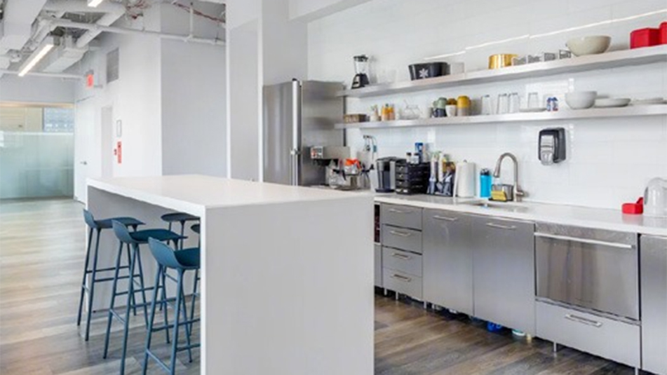 Alternate view of the kitchen at 220 W 42nd St, New York