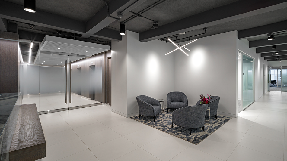 410 Park Ave 10th Floor Entry Seating Area