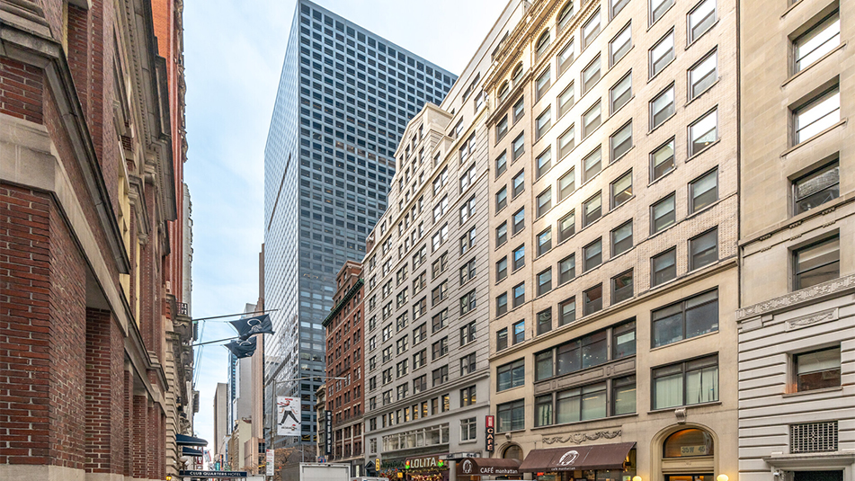 Exterior image of 45 W 45th Street New York