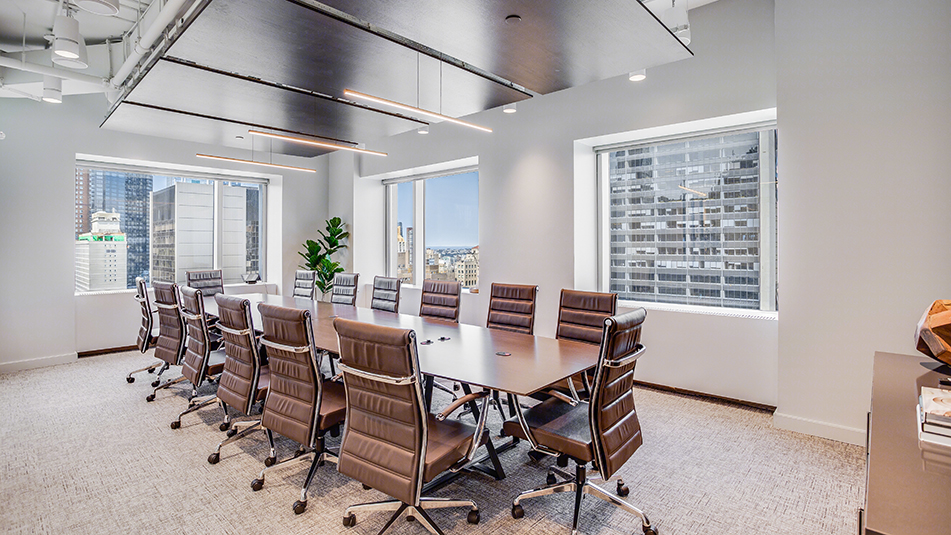 Conference room with views at 712 FIfth Ave