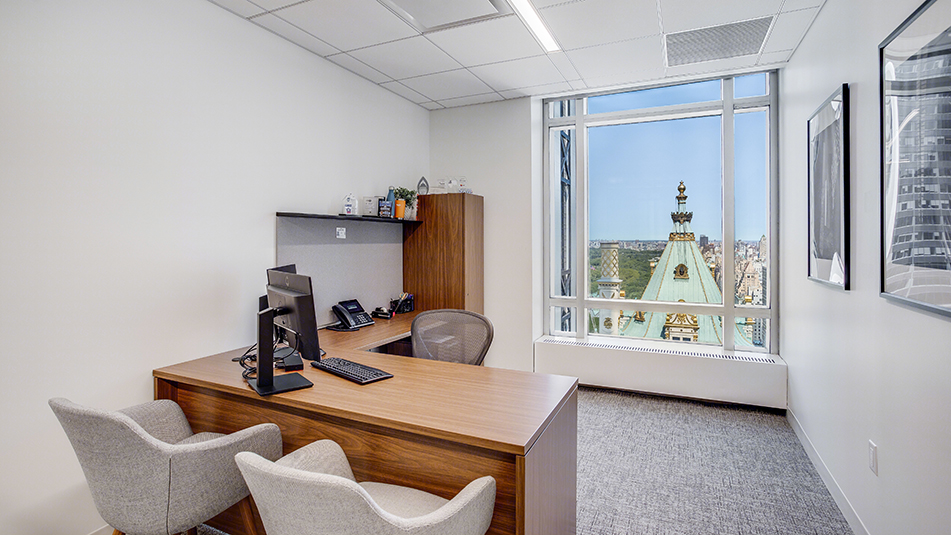 Office with a view at 712 Fifth