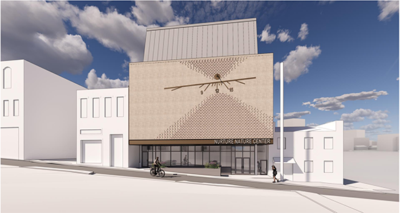 Nurture Nature Center - exterior rendering